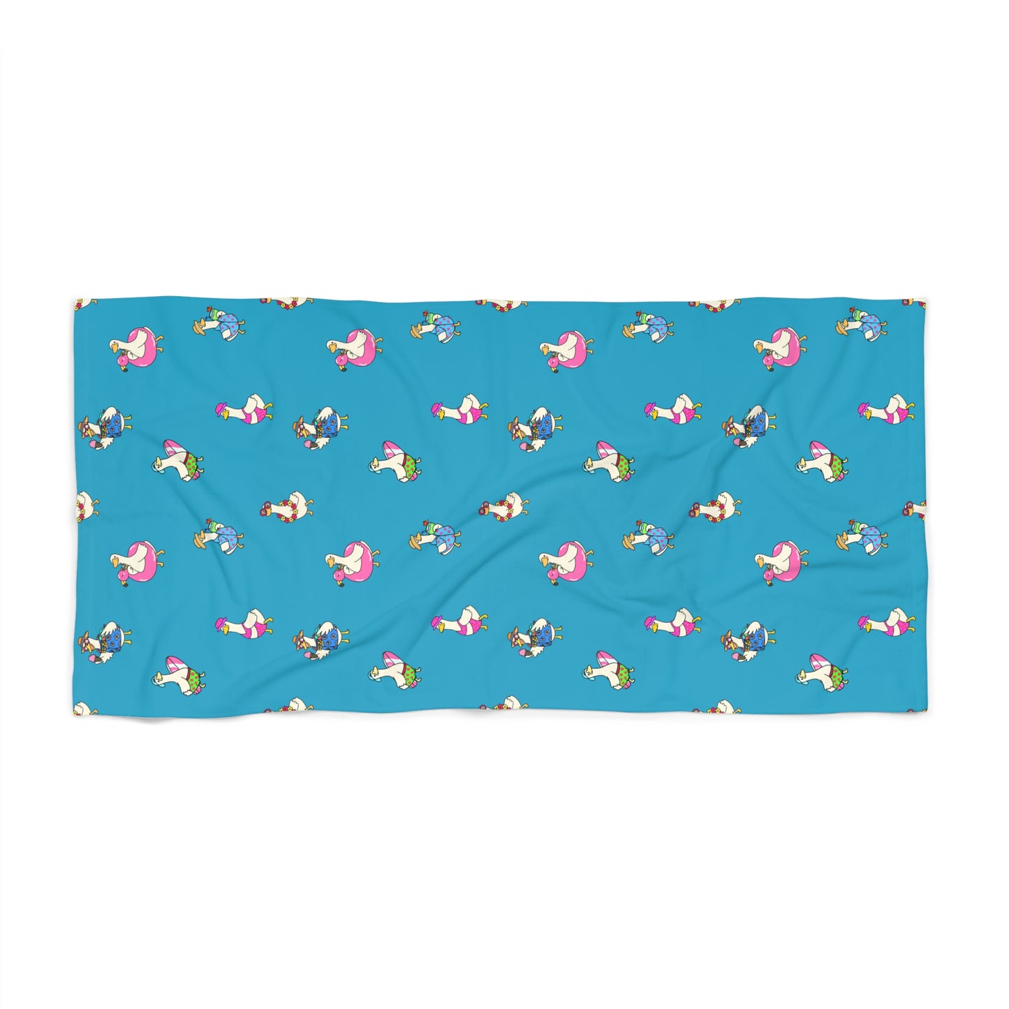 Summer Goose Beach Towel