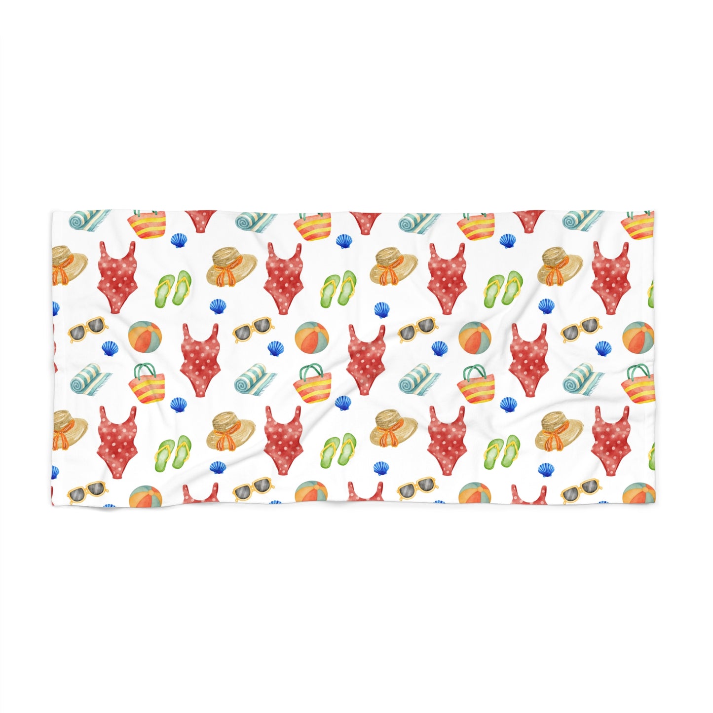 Colorful Summer Beach Towel