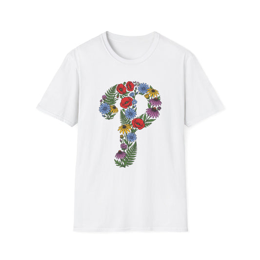 Floral P T-Shirt