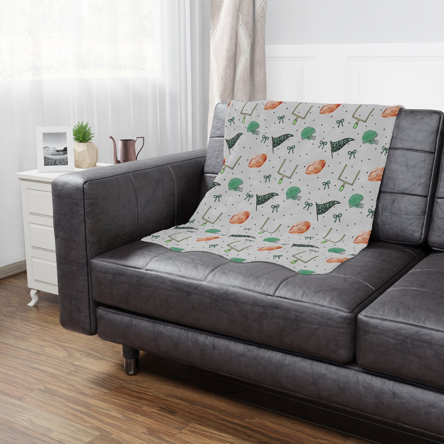 Eagles Minky Soft Team Baby Throw