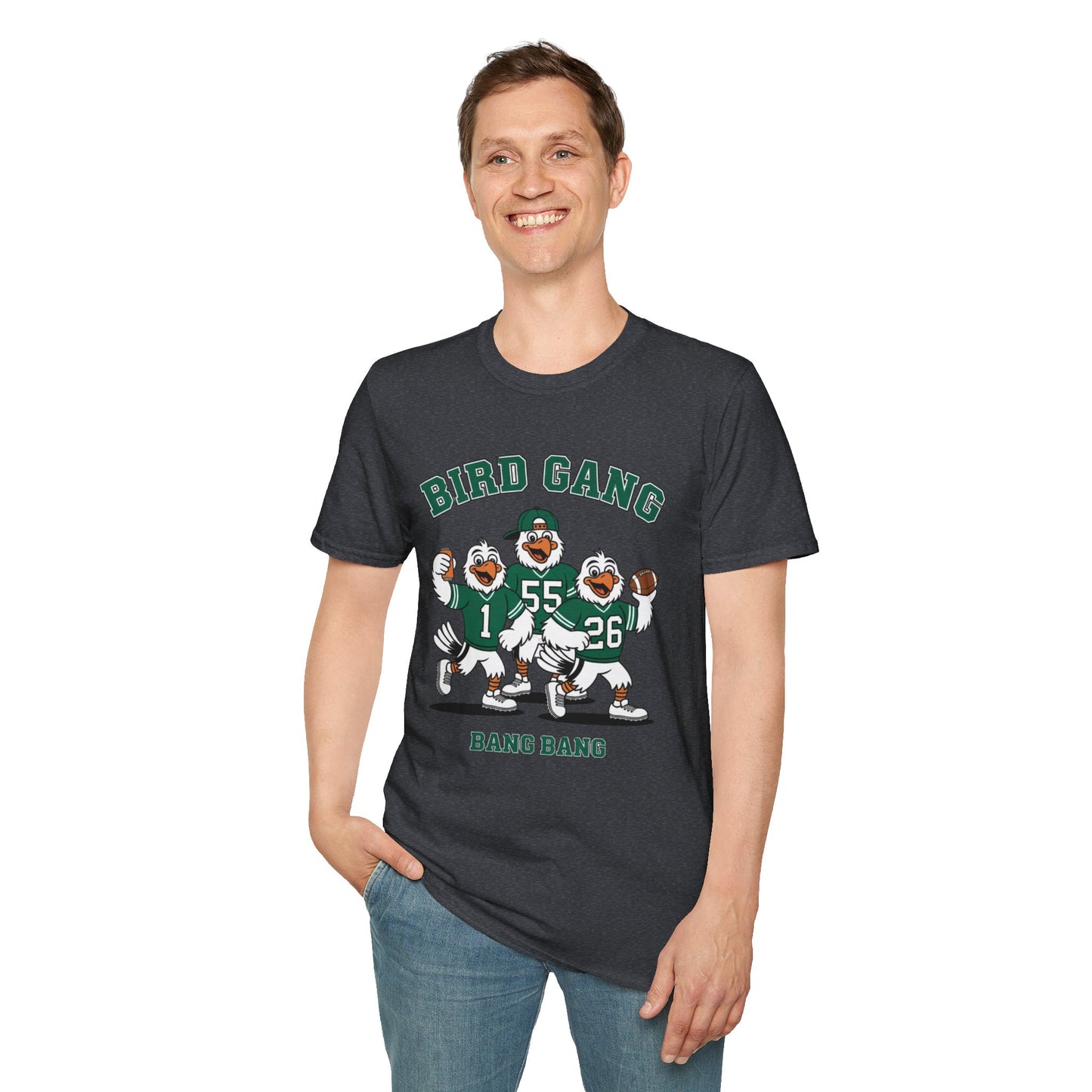 Bird Gang Unisex Softstyle T-Shirt