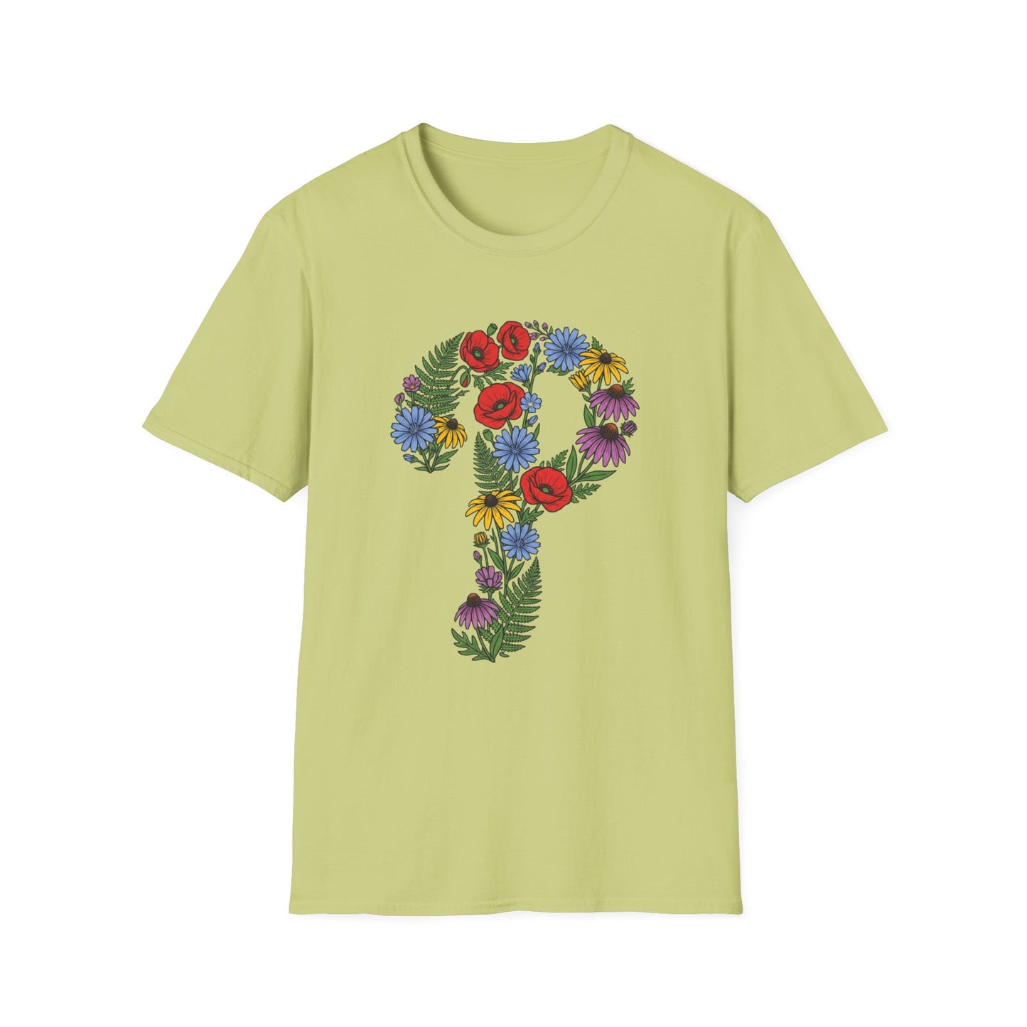 Floral  P T-Shirt