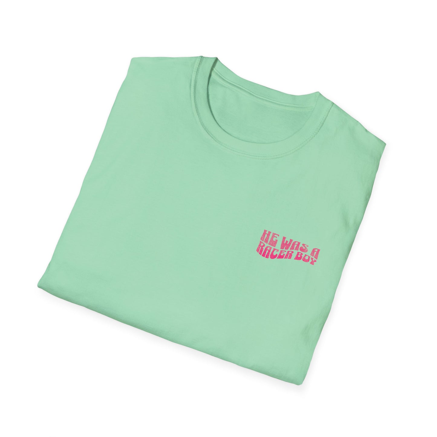 Racer Boy Pink T-Shirt