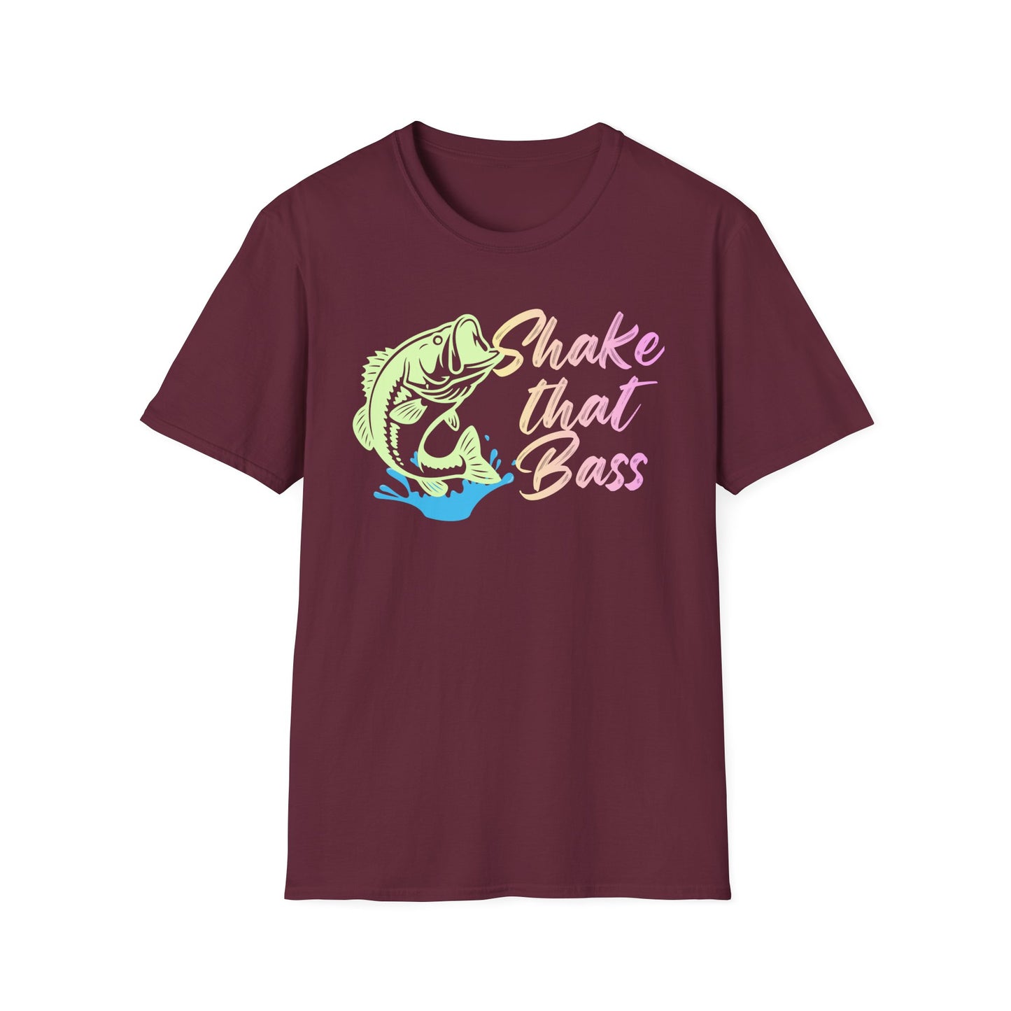 Shake That Bass Neon Gradient T-Shirt