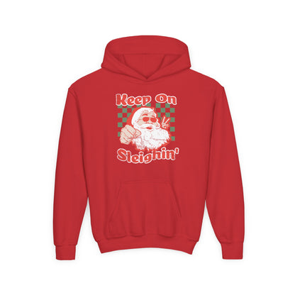 Youth Sleighin' Hooded Sweatshirt