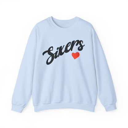 Sixers Heart Sweatshirt