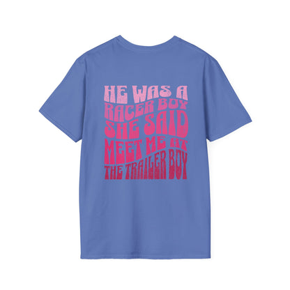 Racer Boy Pink T-Shirt