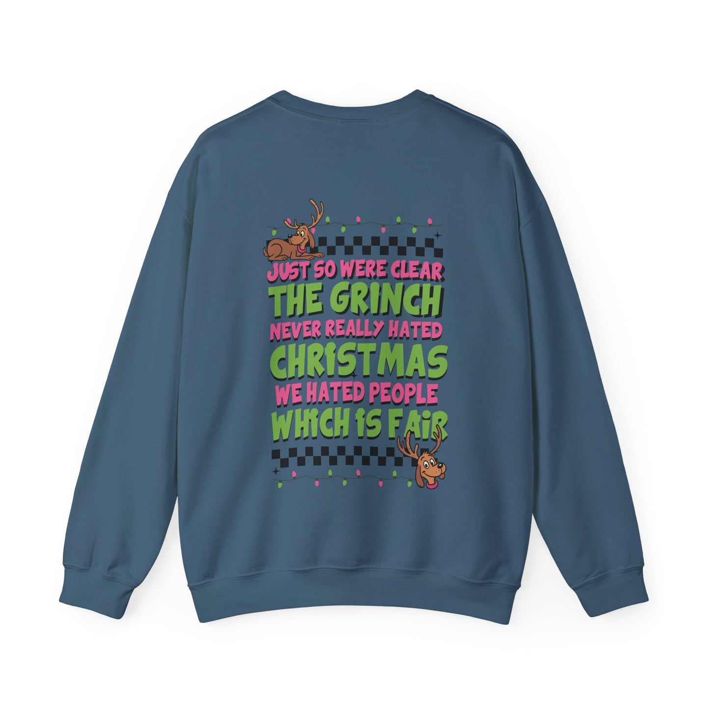 Grinch Crewneck Sweatshirt