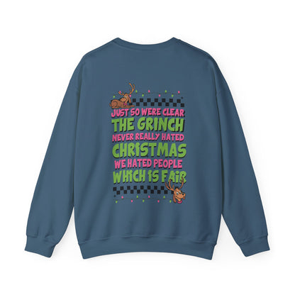 Grinch Crewneck Sweatshirt