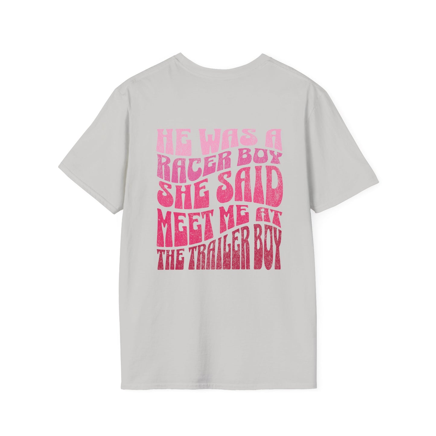 Racer Boy Pink T-Shirt