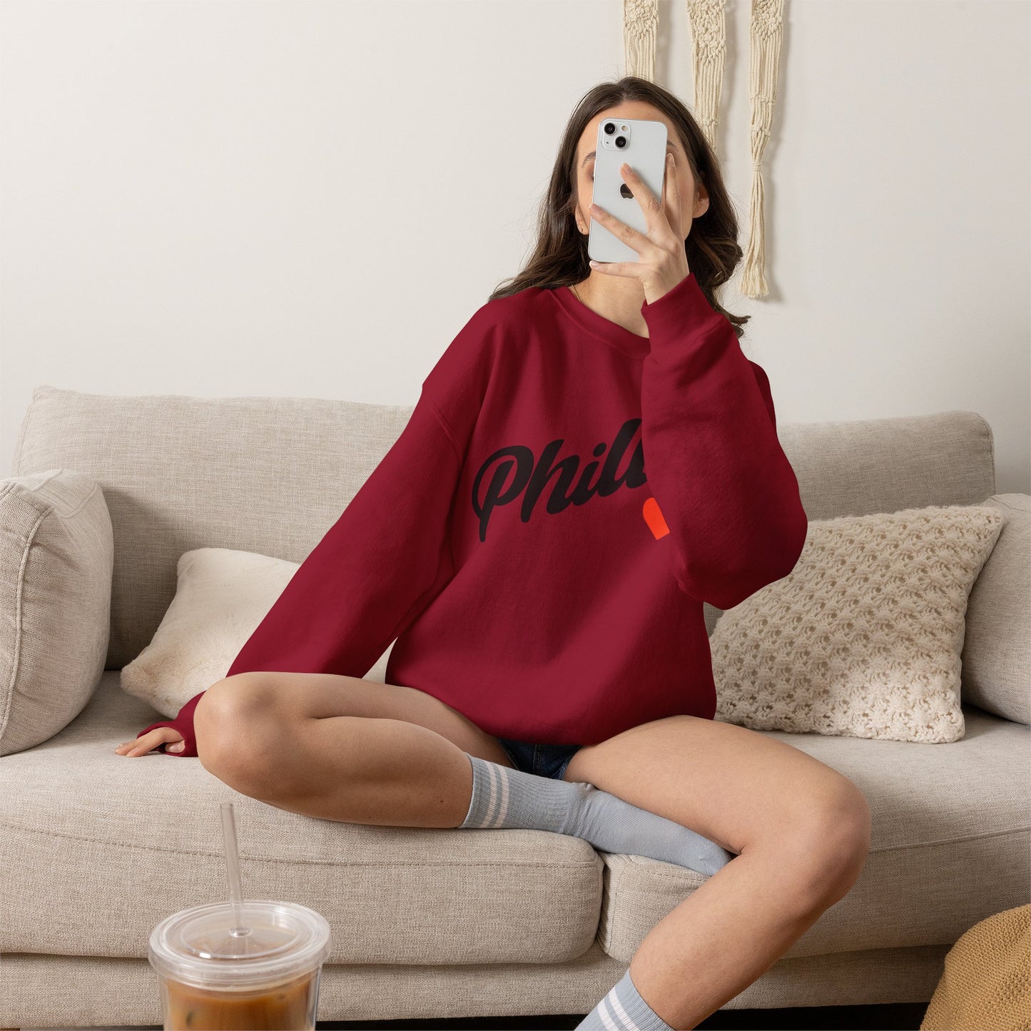 Phillies Heart Sweatshirt
