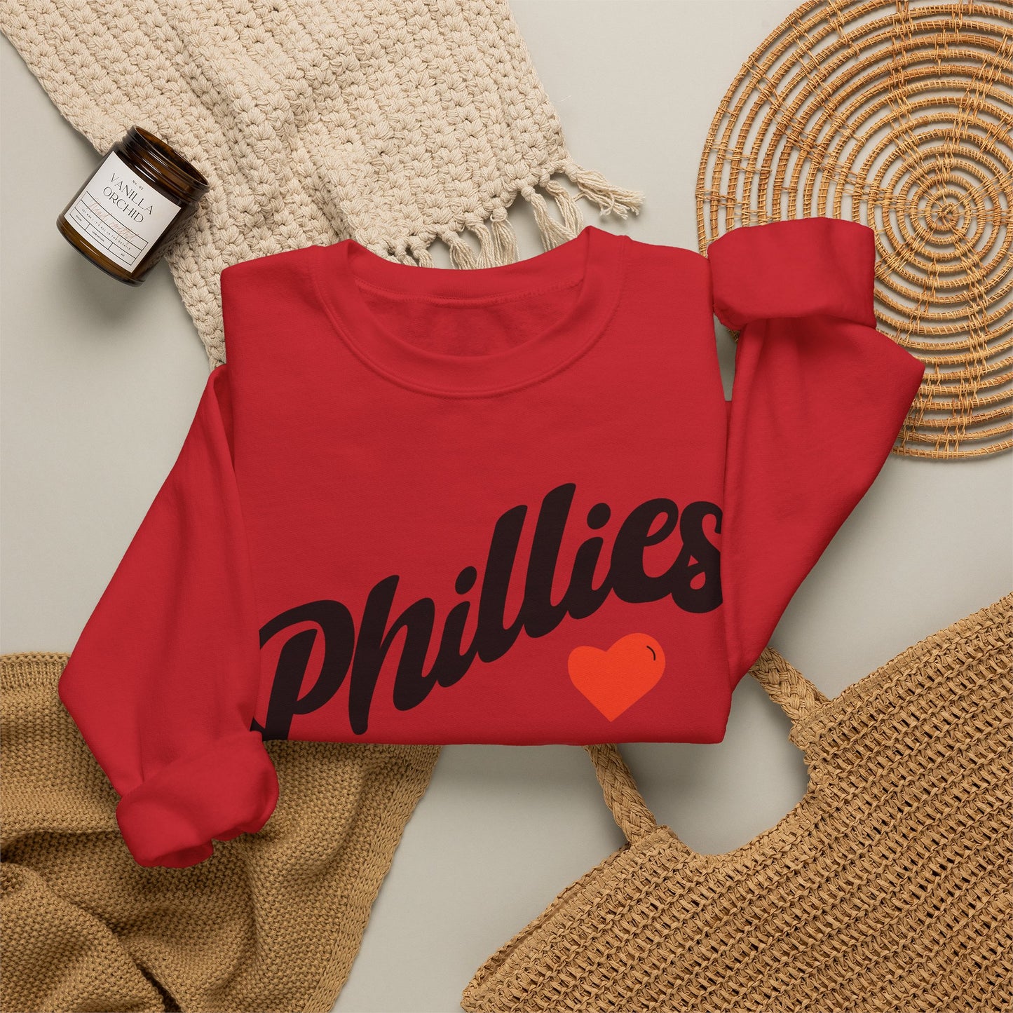 Phillies Heart Sweatshirt
