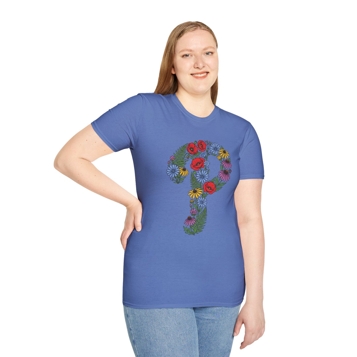 Floral  P T-Shirt