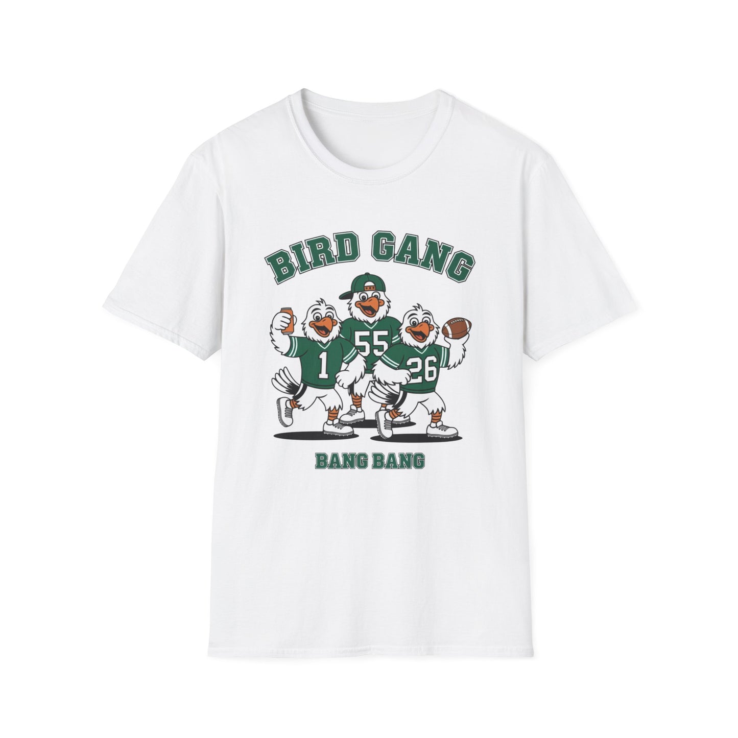 Bird Gang Unisex Softstyle T-Shirt