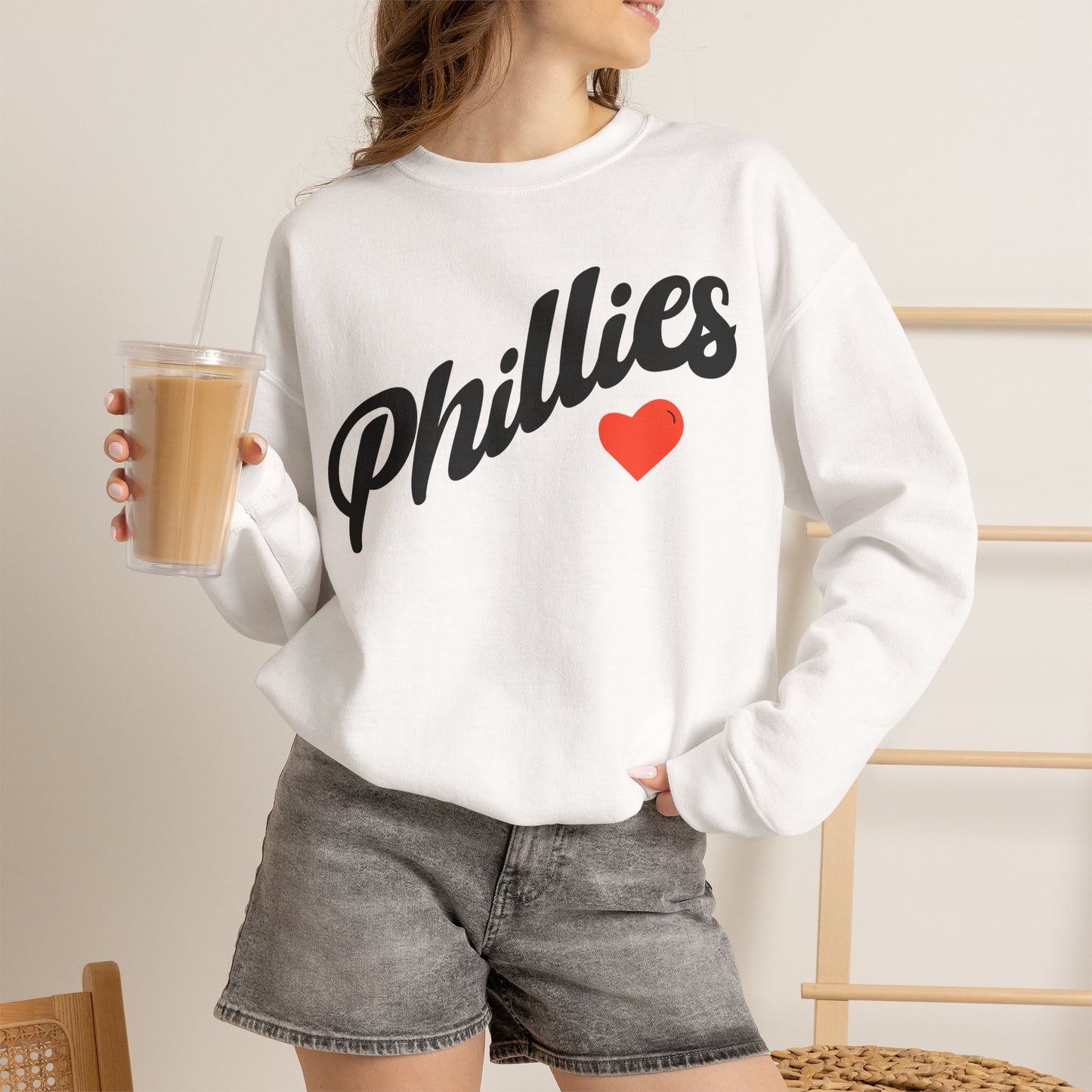 Phillies Heart Sweatshirt