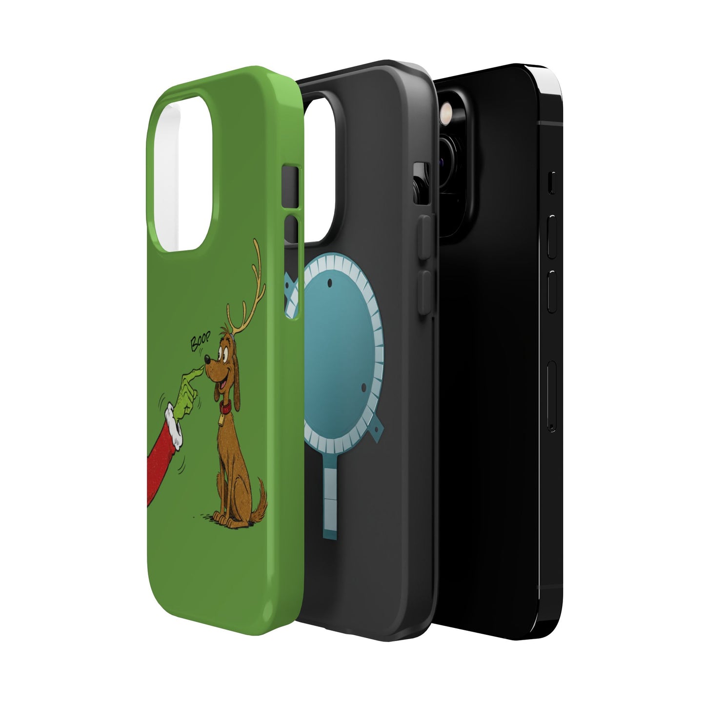 Grinch Boop Magnetic Impact-Resistant Cases