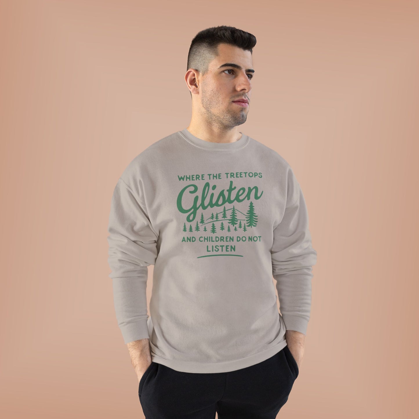 Don't Listen Christmas Sweatshirt