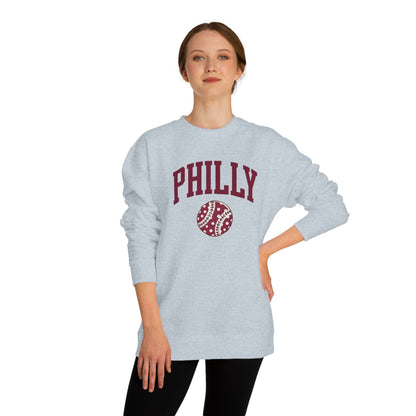 PHILLY Baseball Crew Neck Sweatshirt