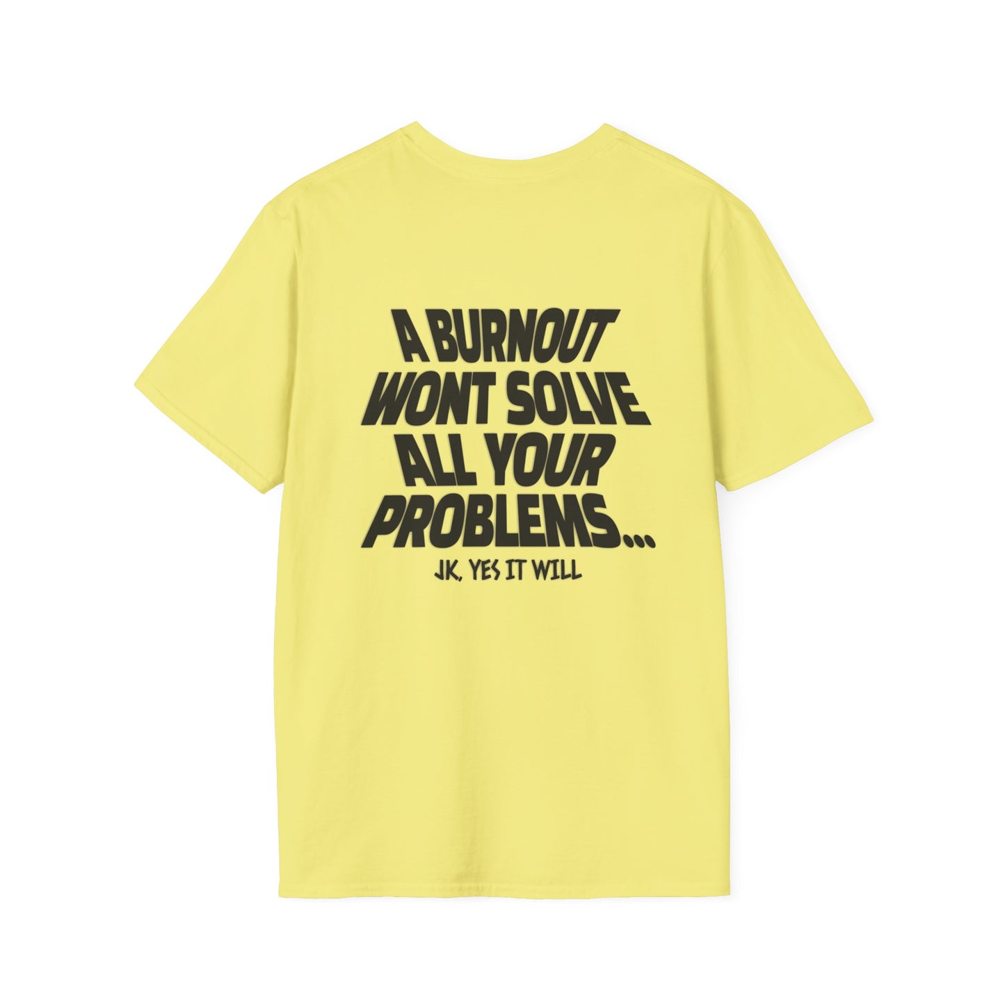 Burnout T-Shirt Black