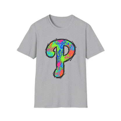 80s Funky 'P' Retro T-Shirt