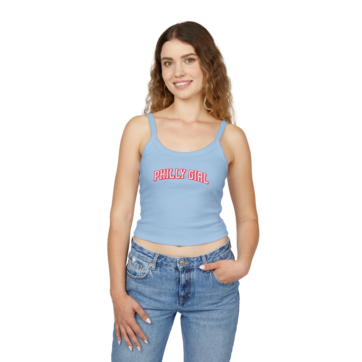 Philly Girl Spaghetti Strap Tank Top
