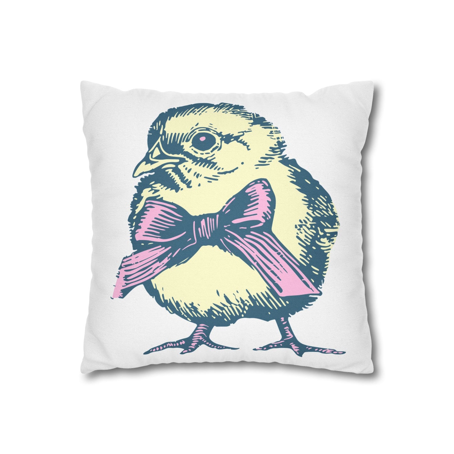 Easter Chick Throw Pillow