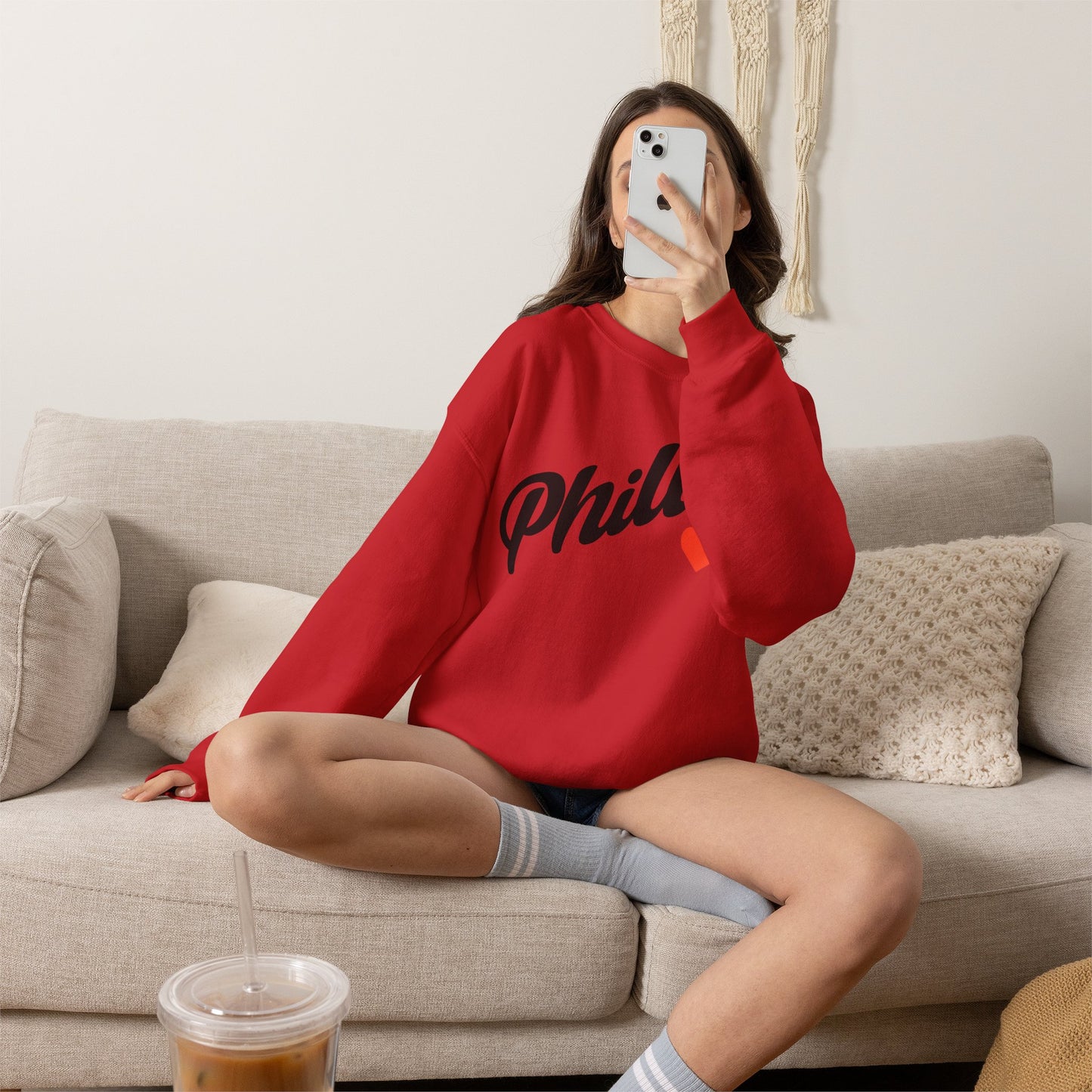Phillies Heart Sweatshirt