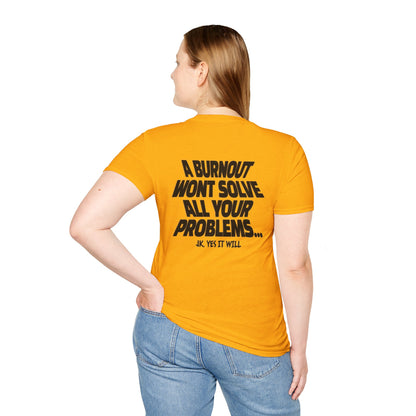 Burnout T-Shirt Black