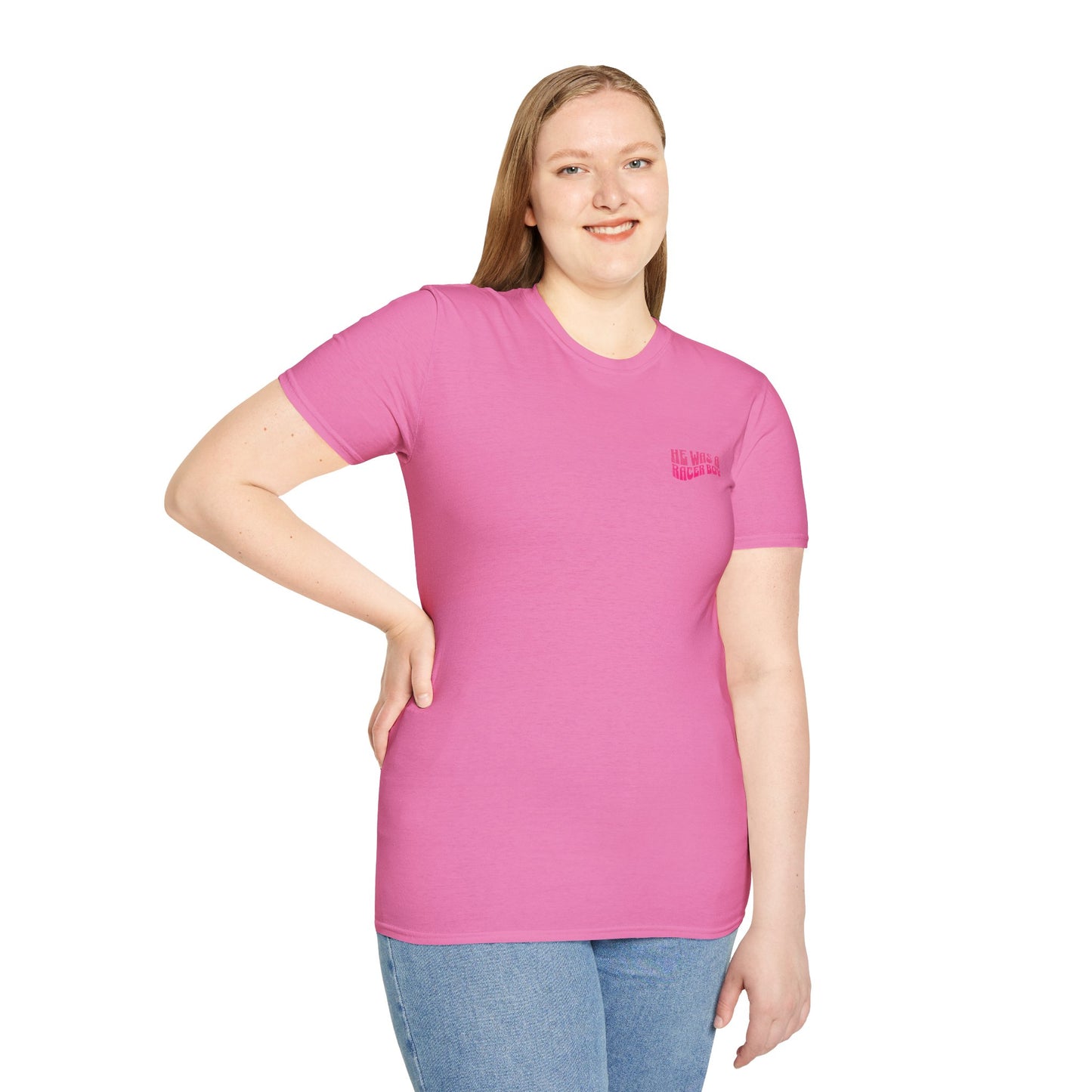 Racer Boy Pink T-Shirt