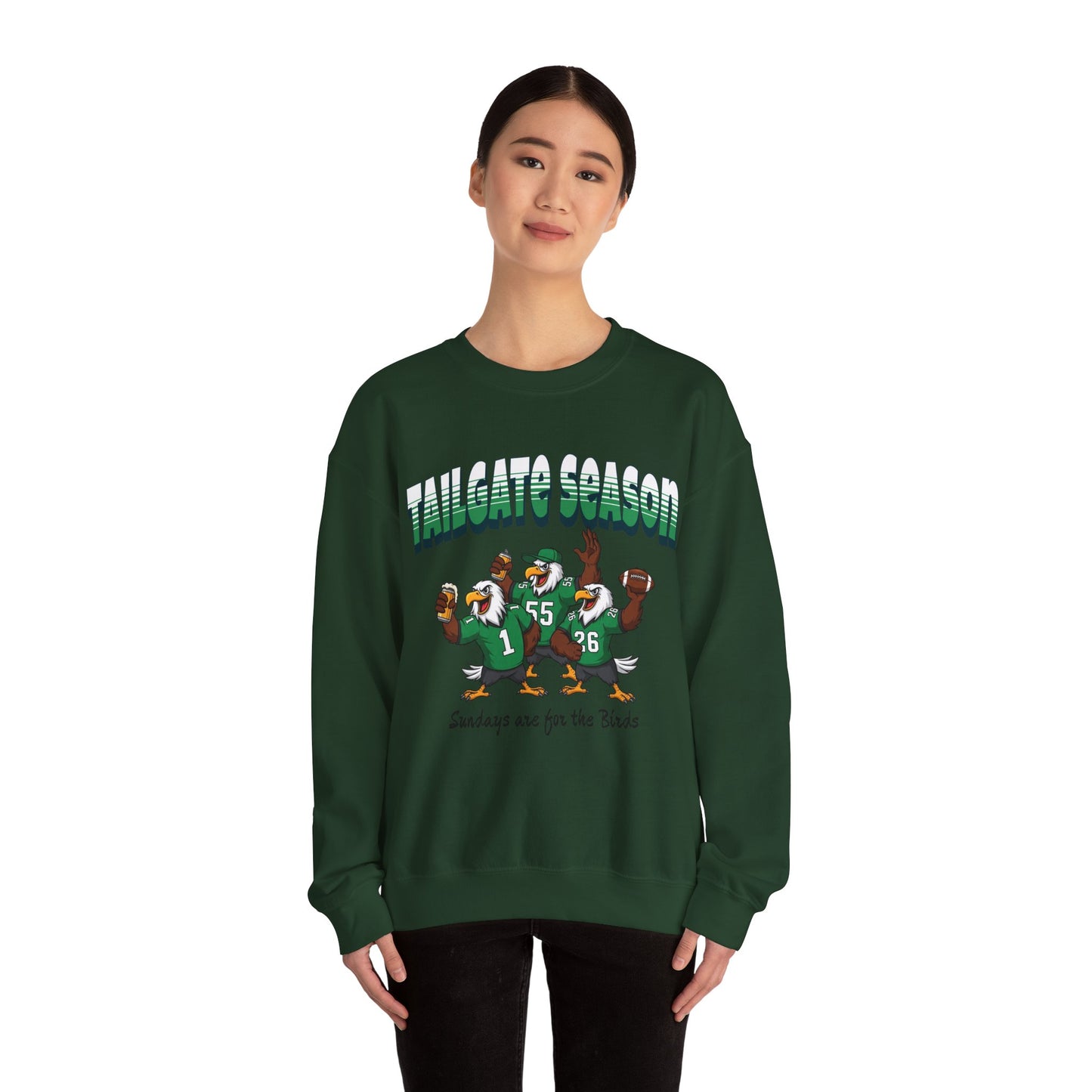 Birds Tailgate Unisex Heavy Blend™ Crewneck Sweatshirt