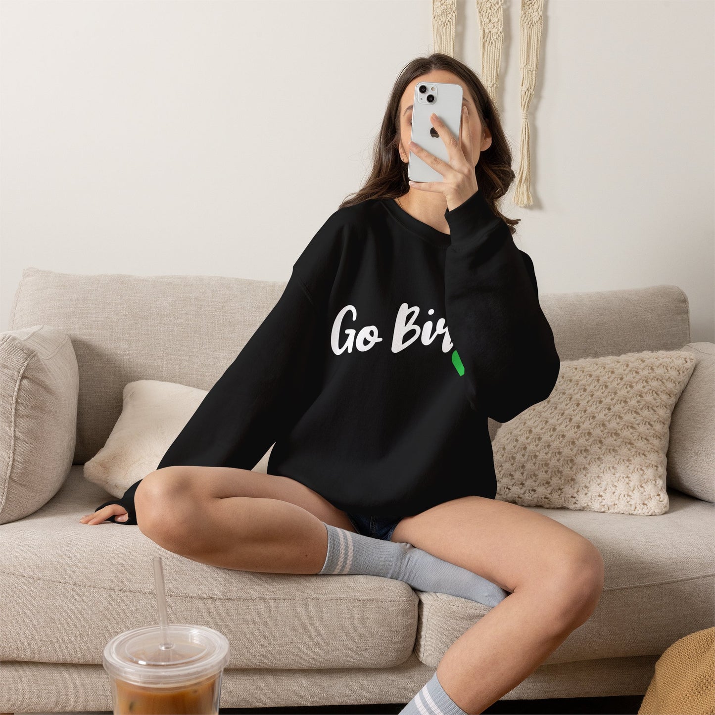 Birds Crewneck Sweatshirt
