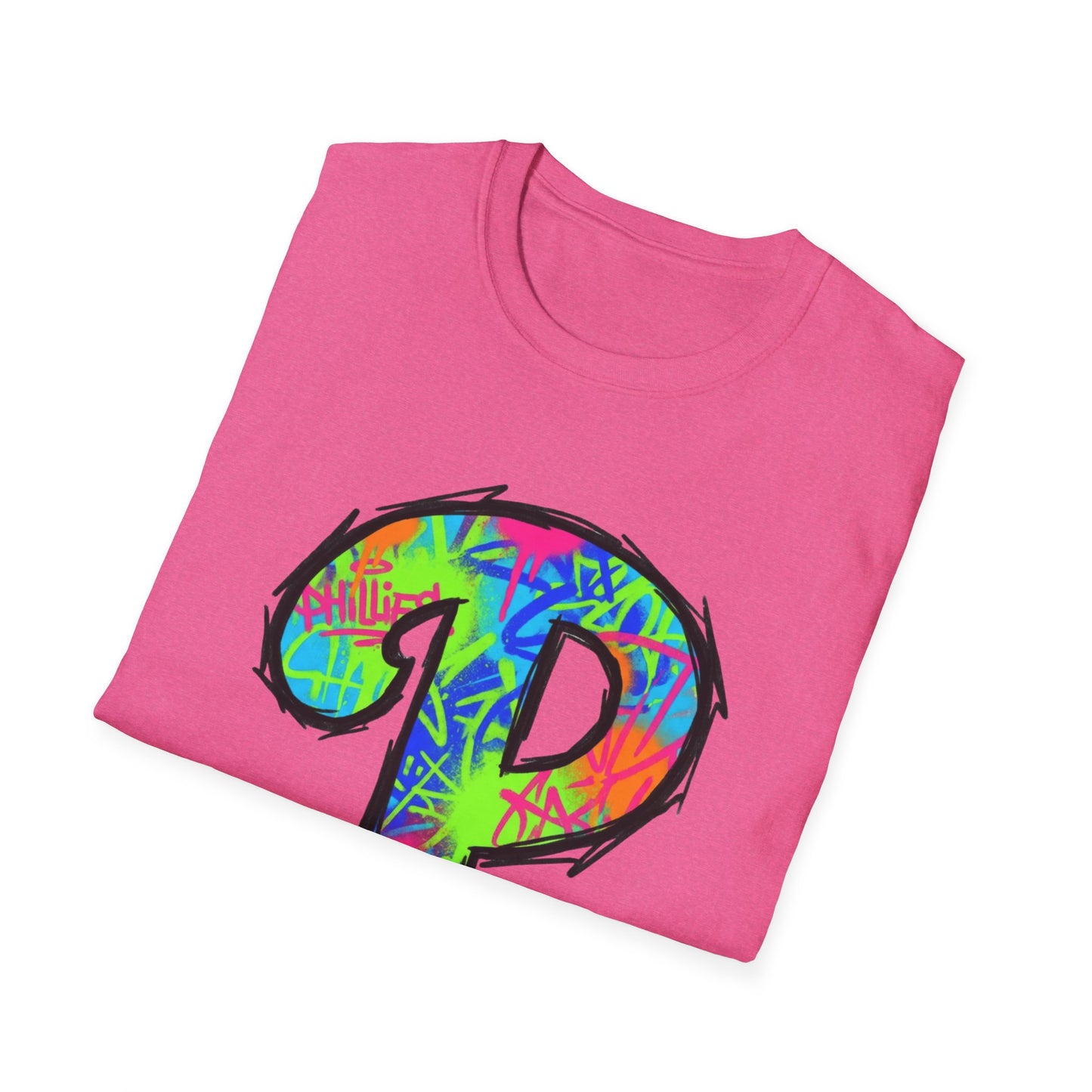 80s Funky 'P' Retro T-Shirt
