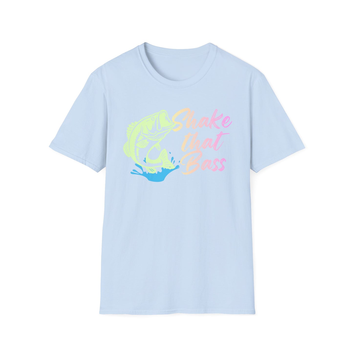 Shake That Bass Neon Gradient T-Shirt