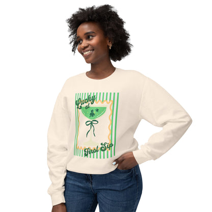 Lucky Sip Sweatshirt