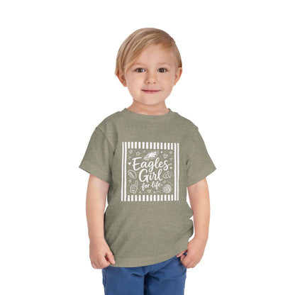 Eagles Girl Collage Toddler Tee