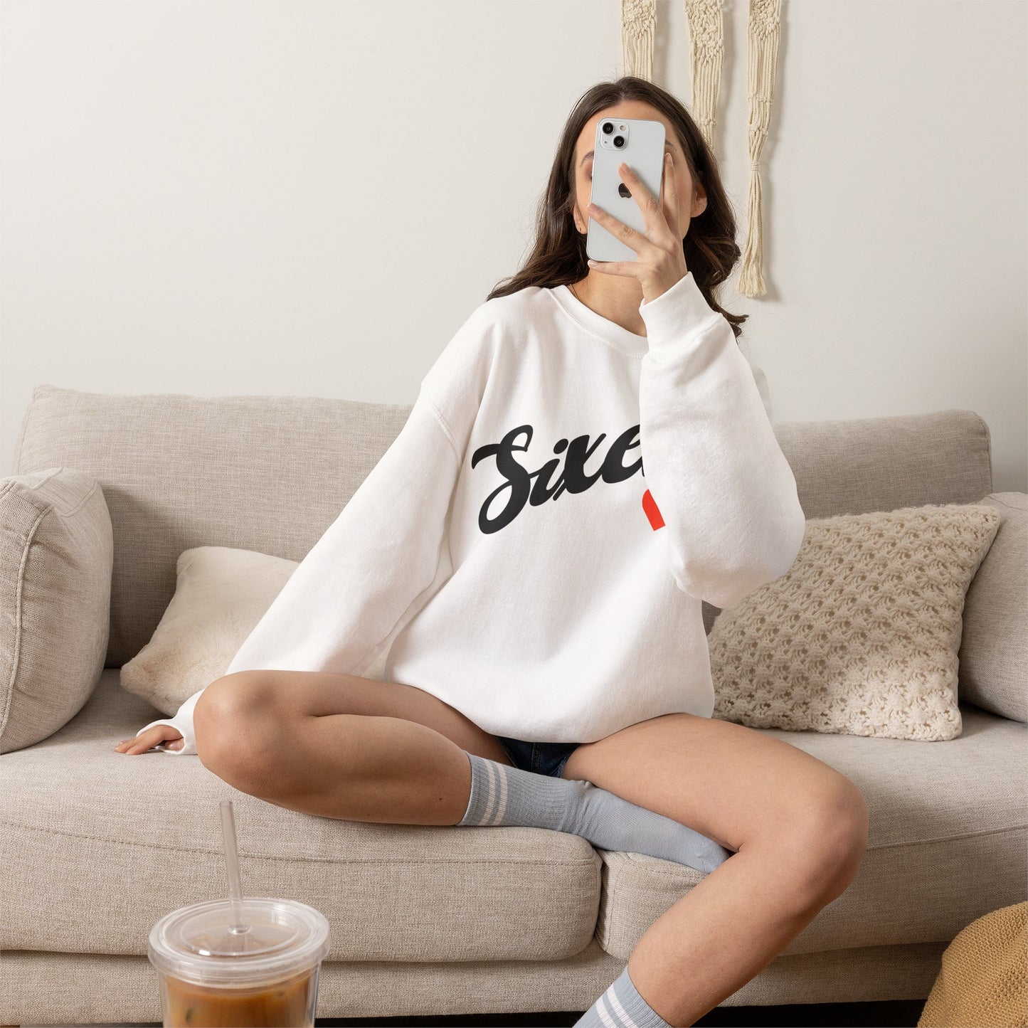 Sixers Heart Sweatshirt