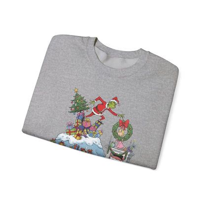 Grinch Presents Unisex Heavy Blend™ Crewneck Sweatshirt