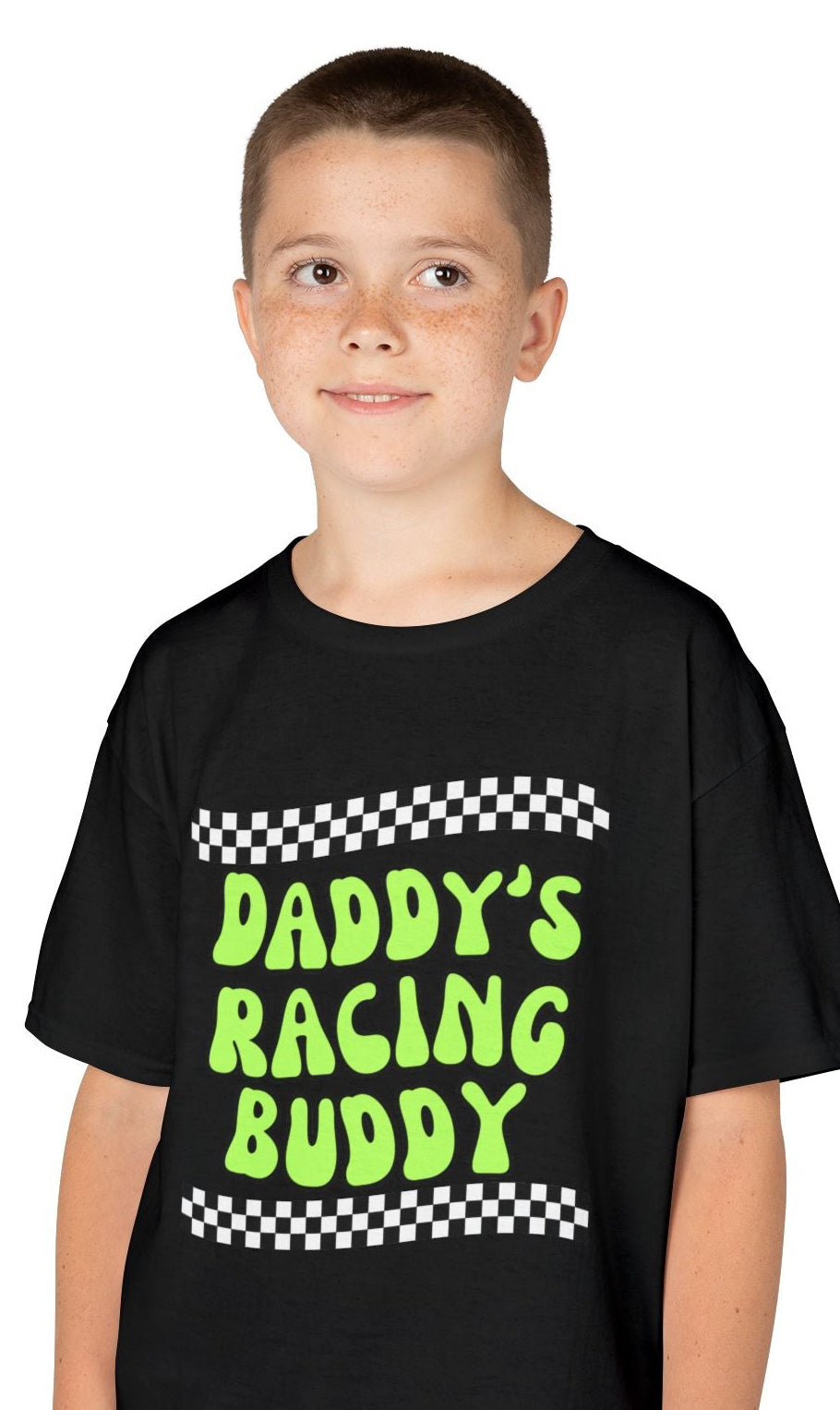 Racing Buddy Green Tee