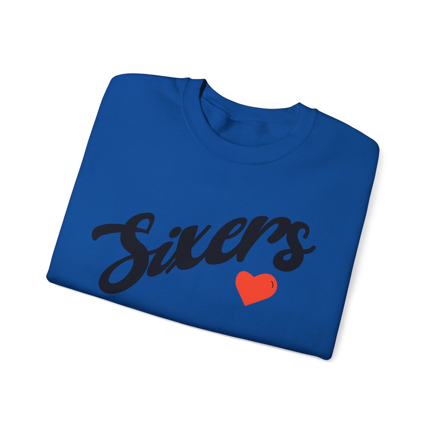 Sixers Heart Sweatshirt