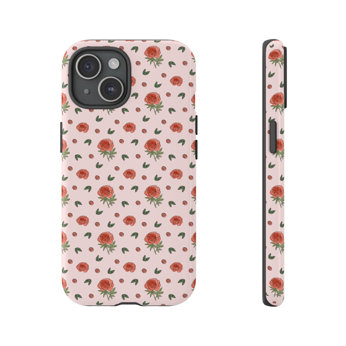 Peony Collage Phone Case