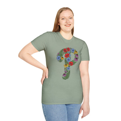 Floral  P T-Shirt