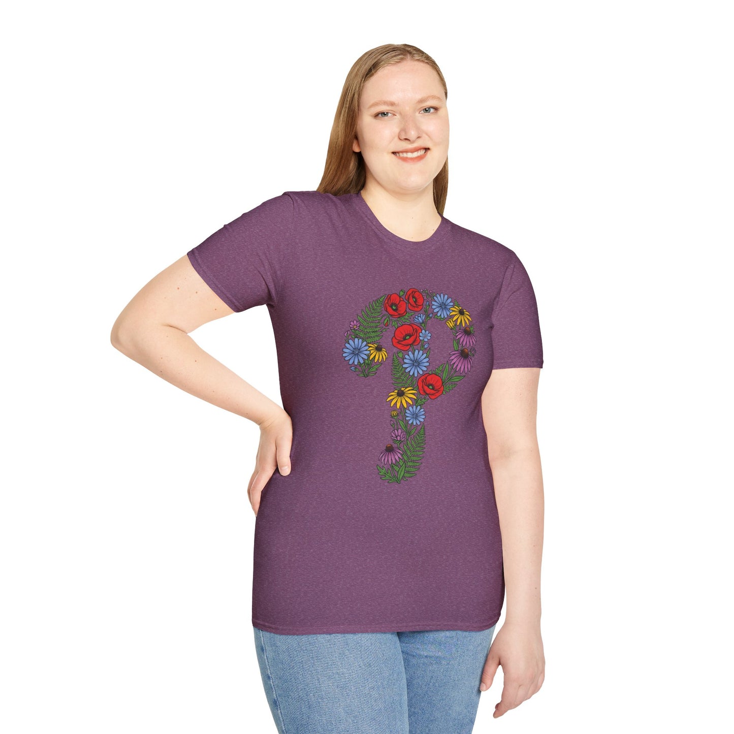 Floral  P T-Shirt