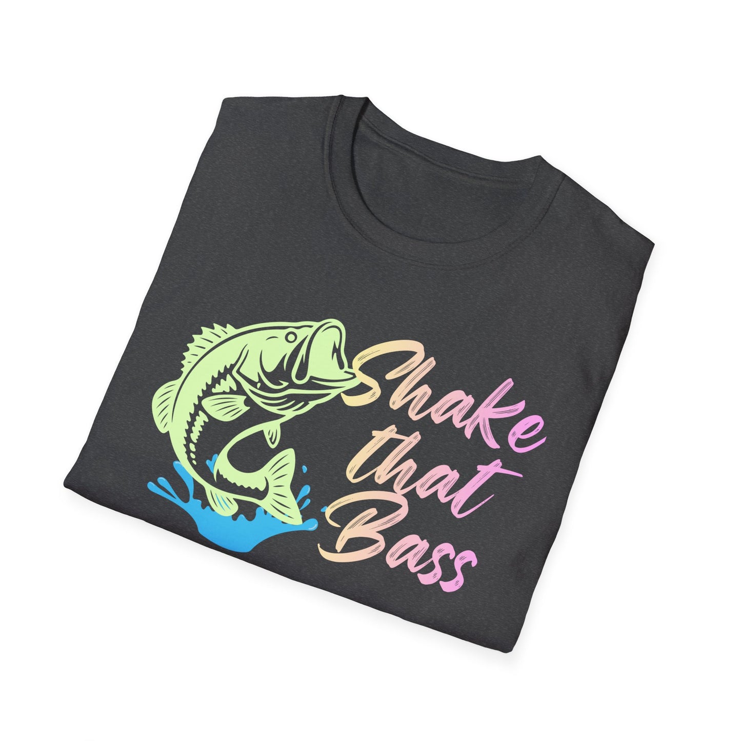 Shake That Bass Neon Gradient T-Shirt