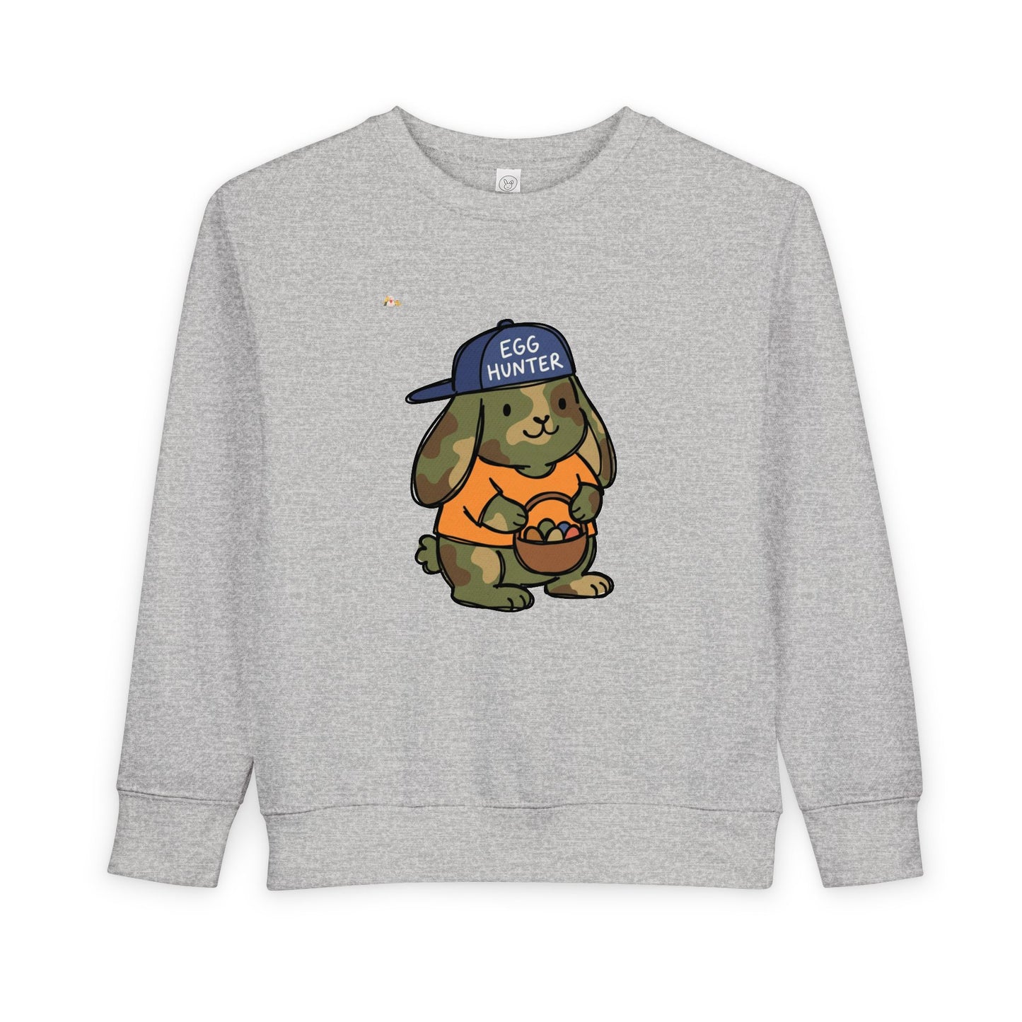 Camo Easter Bunny Toddler Sweatshirt