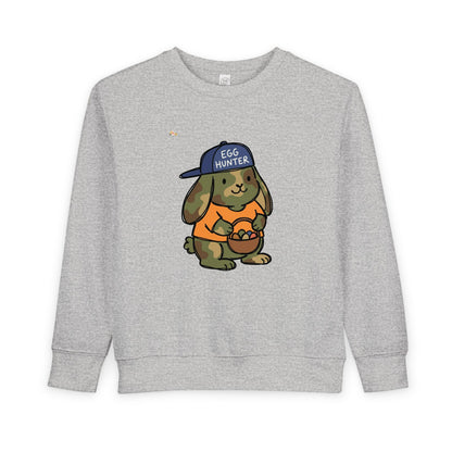 Camo Easter Bunny Toddler Sweatshirt