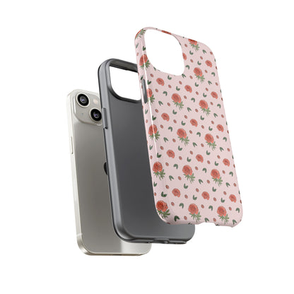 Peony Collage Phone Case