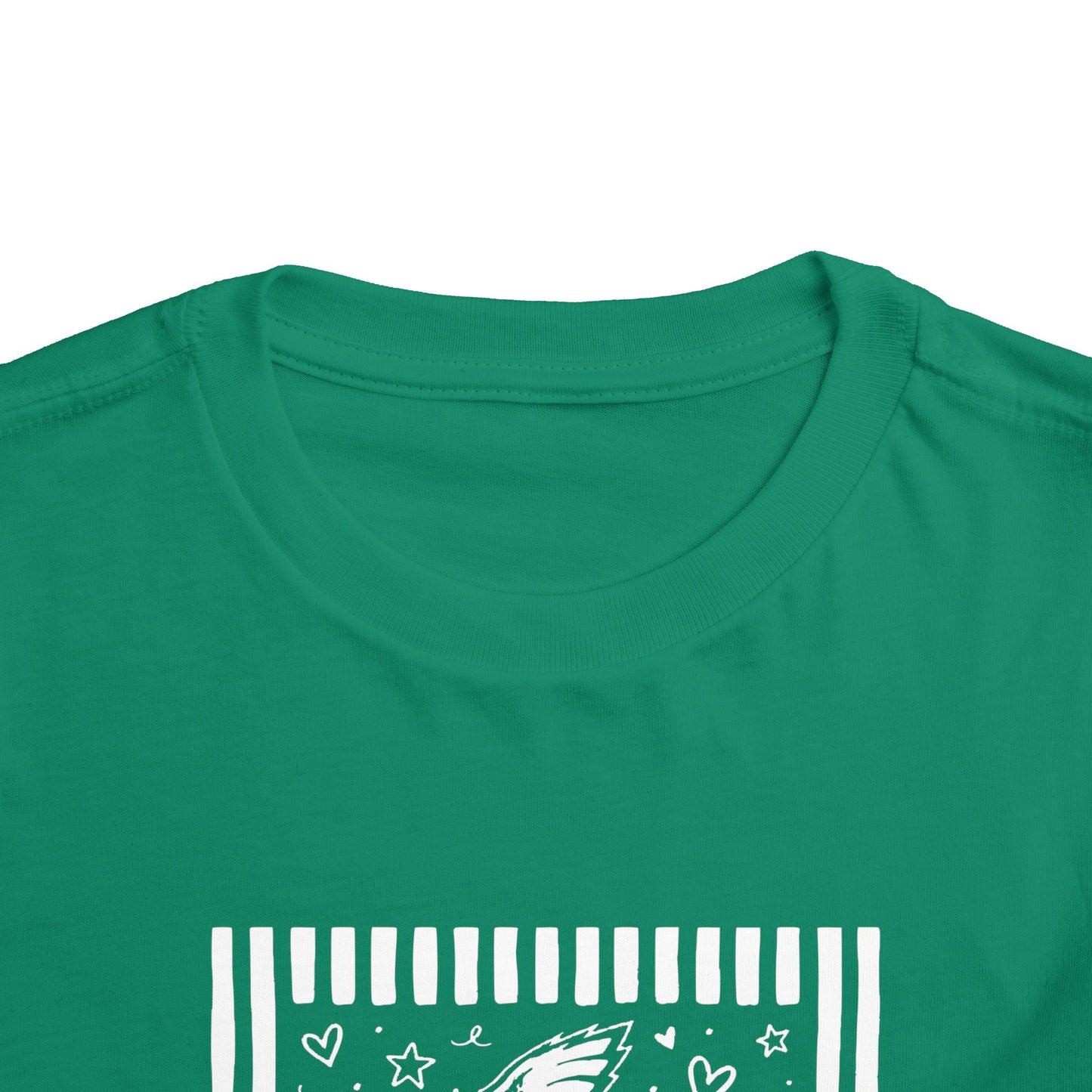 Eagles Girl Collage Toddler Tee