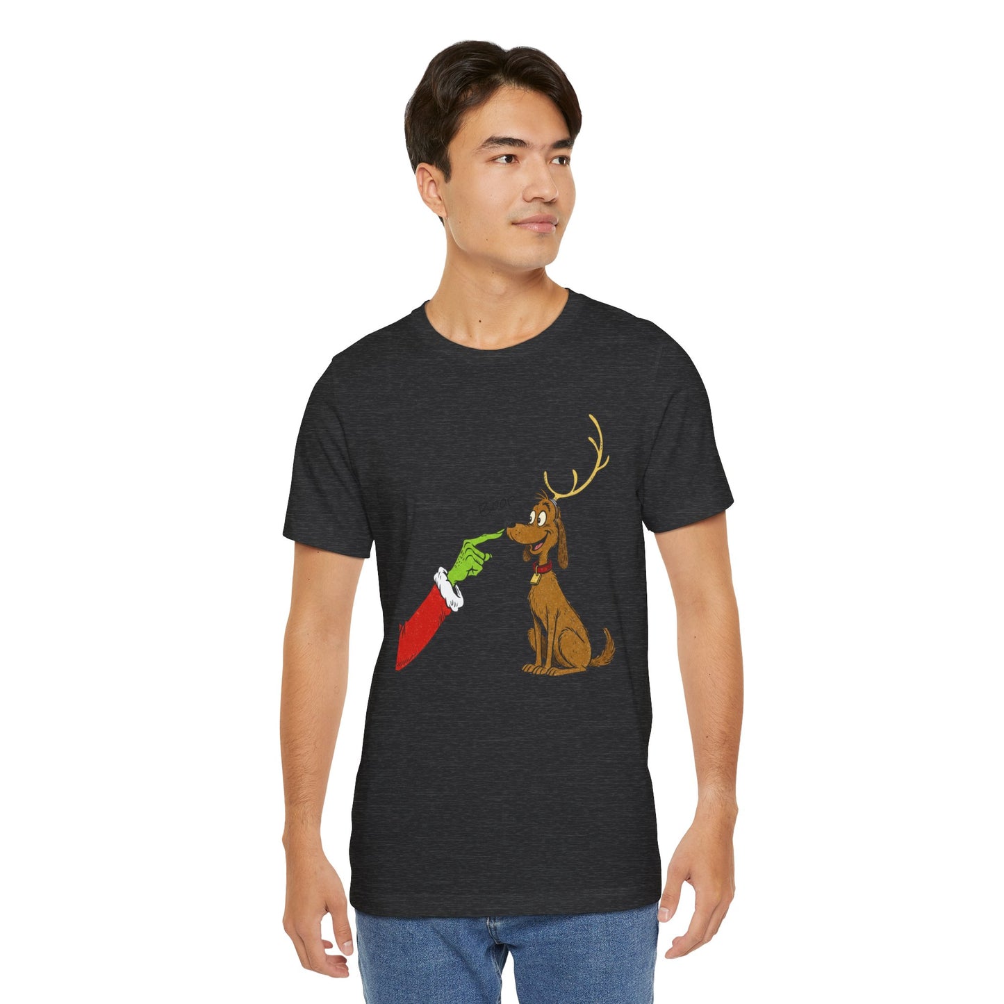Grinch Boop Unisex Jersey Short Sleeve Tee