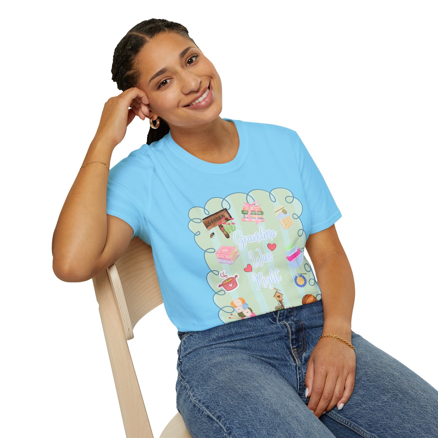 Grandma Was Right Doodle T-Shirt