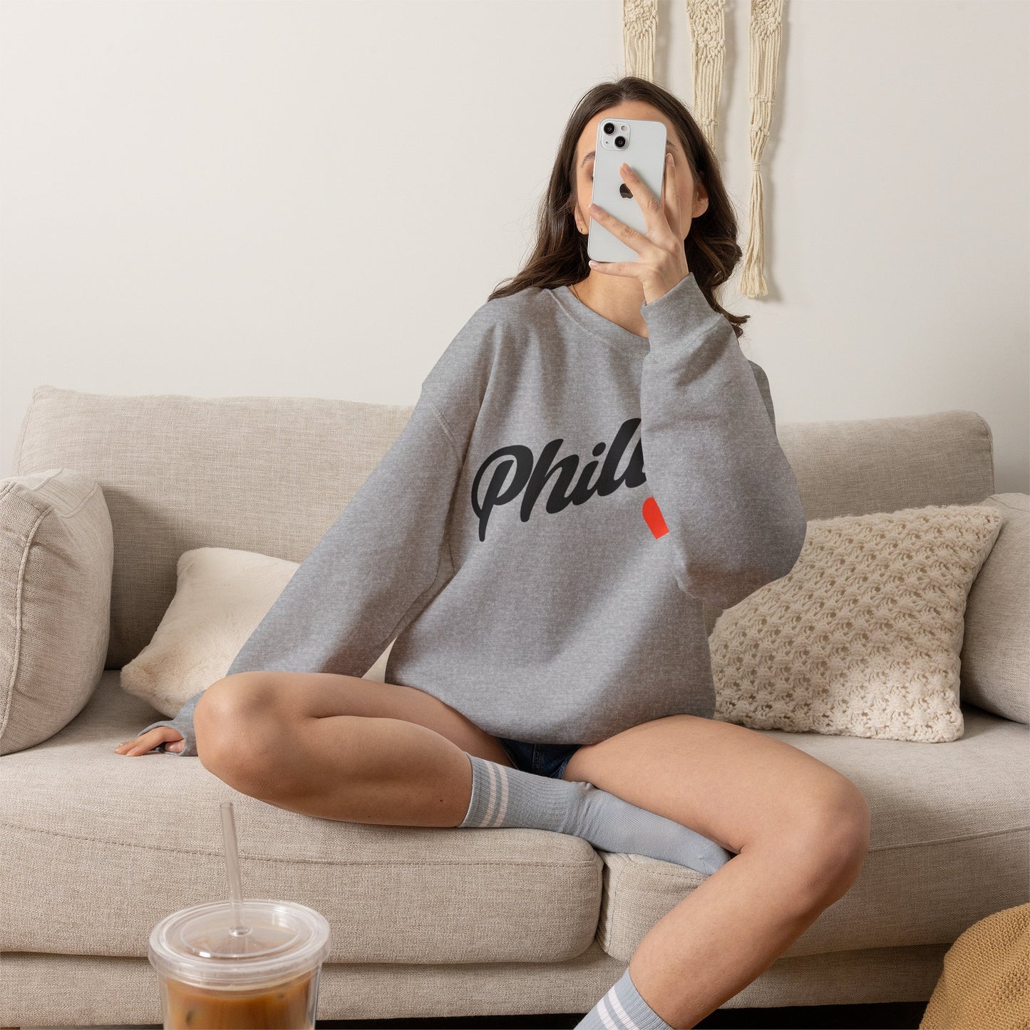 Phillies Heart Sweatshirt